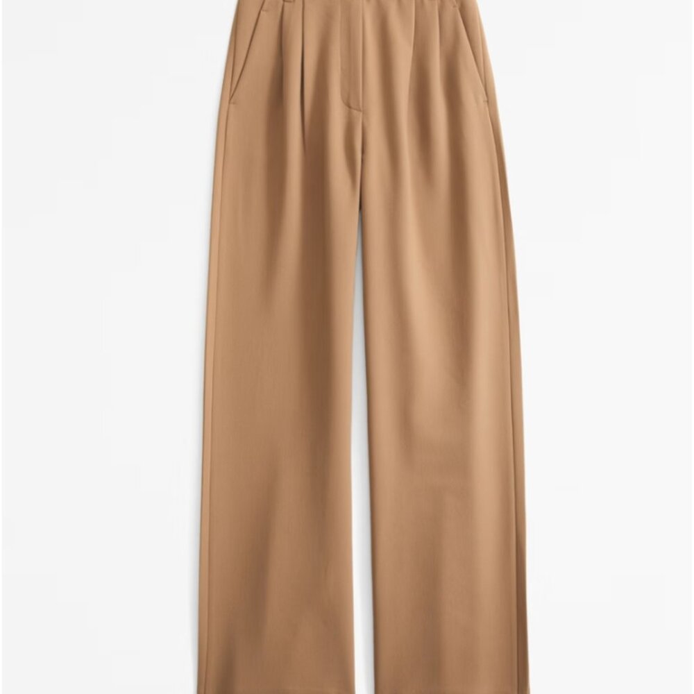 Abercrombie & Fitch Sloane Tailored Pant- high rise